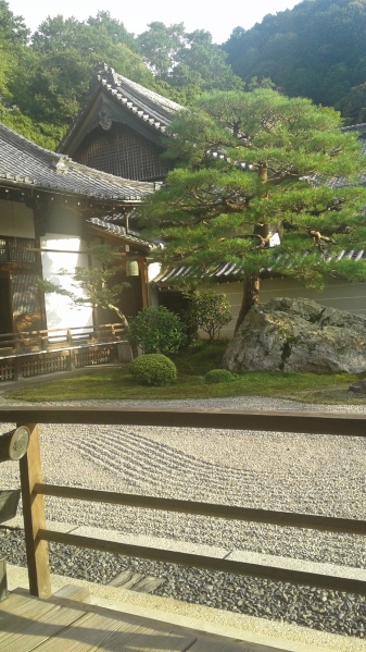 The rock garden at Nanzen-ji
